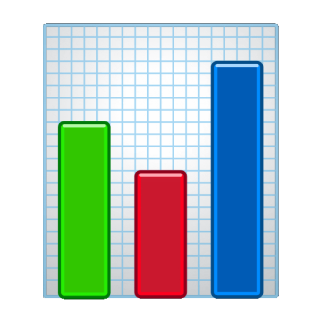 A bar chart with three vertical bars in front of a grid background. The green bar on the left is the shortest, the red bar in the middle is slightly taller, and the blue bar on the right is the tallest, resembling how eCommerce platforms rate consumer feedback visually.